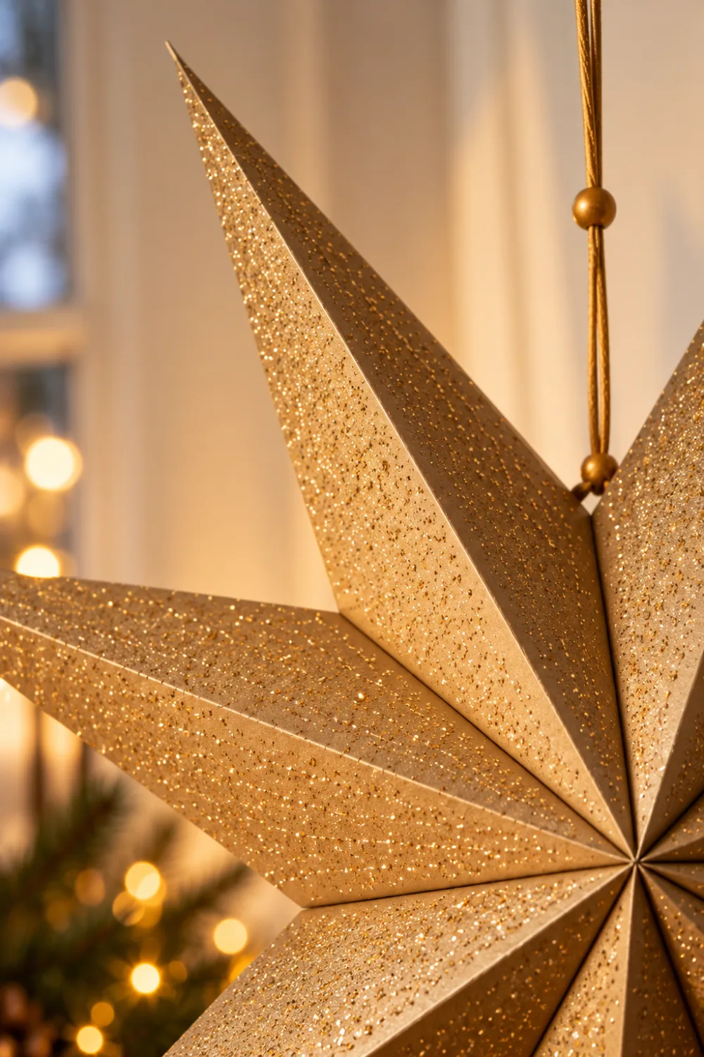 Goldener Weihnachtsstern „Gilded Star“, Ansicht 2